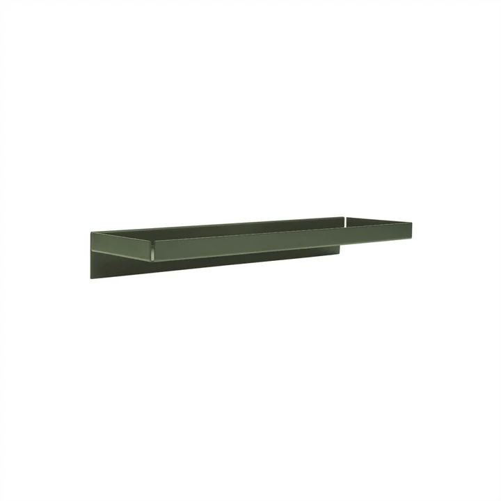OYOY - Bakku wall shelf, small, olive