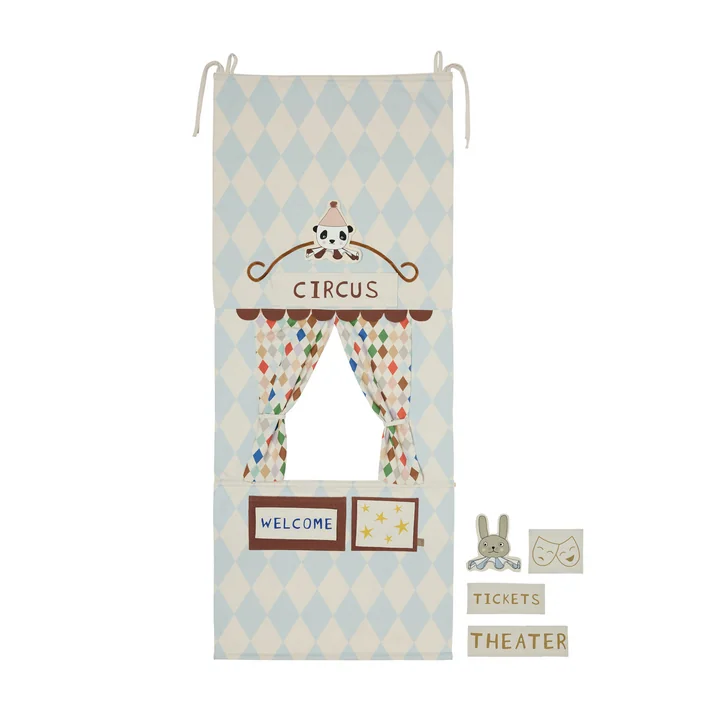 OYOY Mini - Theater & Circus Door play mat, multi