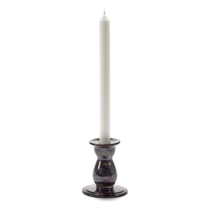 Serax - Terres de rêves Candle holder, h 10.5 cm, dark blue