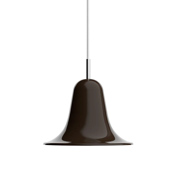 Verpan - Pantop pendant light, Ø 23 cm, pitch brown