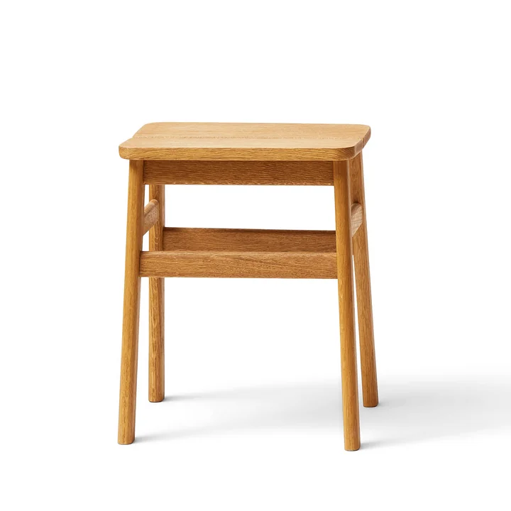 Form & Refine - Angle Standard Stool, oiled oak