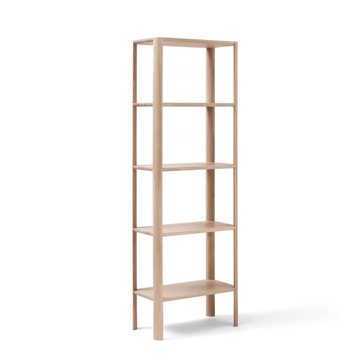 Form & Refine - Leaf Shelf, 0.5 x 5, white oiled oak