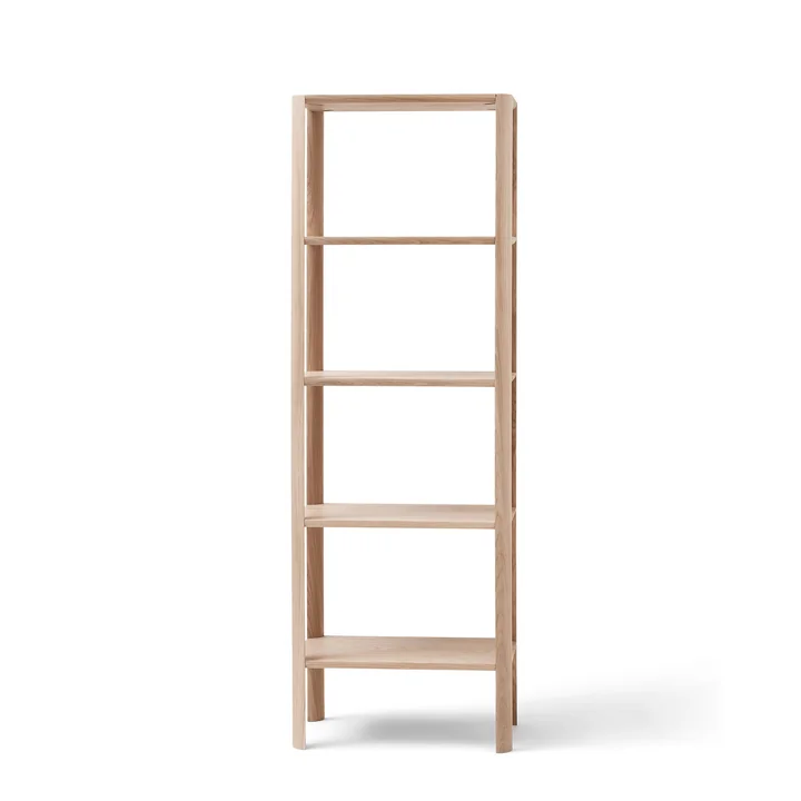 Form & Refine - Leaf Shelf, 0.5 x 5, white oiled oak