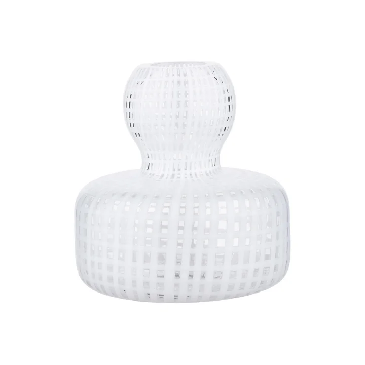 Marimekko - Flower Vase , clear / white (fall / winter 2025)