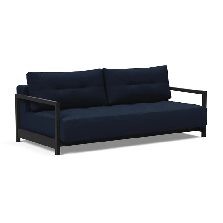 Innovation Living - Bifrost Deluxe Sofa bed, 210 x 115 cm, dark blue (528 Mixed Dance )