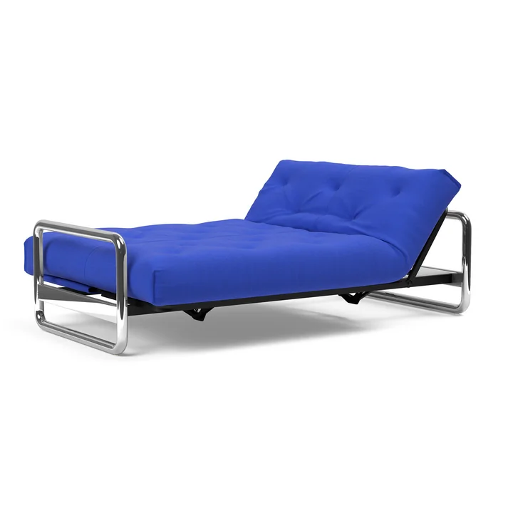 Innovation Living - Lomira Classic Sofa bed, incl. Nordic mattress, 140 x 200 cm (512 Elegance Ultramarine)