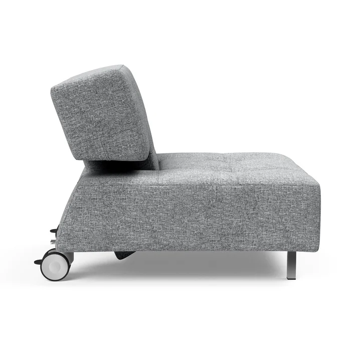 Innovation Living - Long Horn Deluxe Excess Armchair, gray (565 Twist Granite)