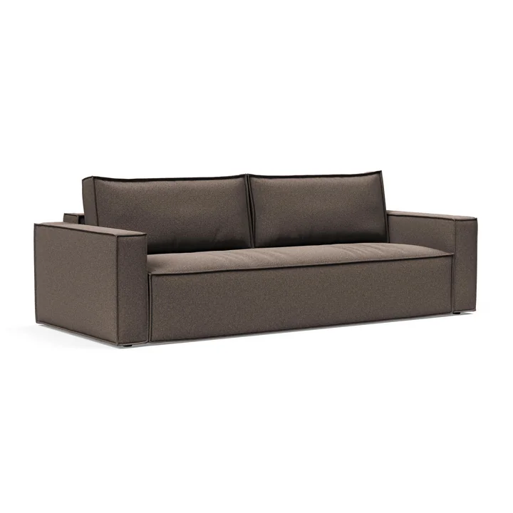 Innovation Living - Newilla sofa bed, 246 x 110 cm, taupe (530 Bouclé Off )