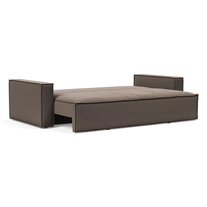 Innovation Living - Newilla sofa bed, 246 x 110 cm, taupe (530 Bouclé Off )