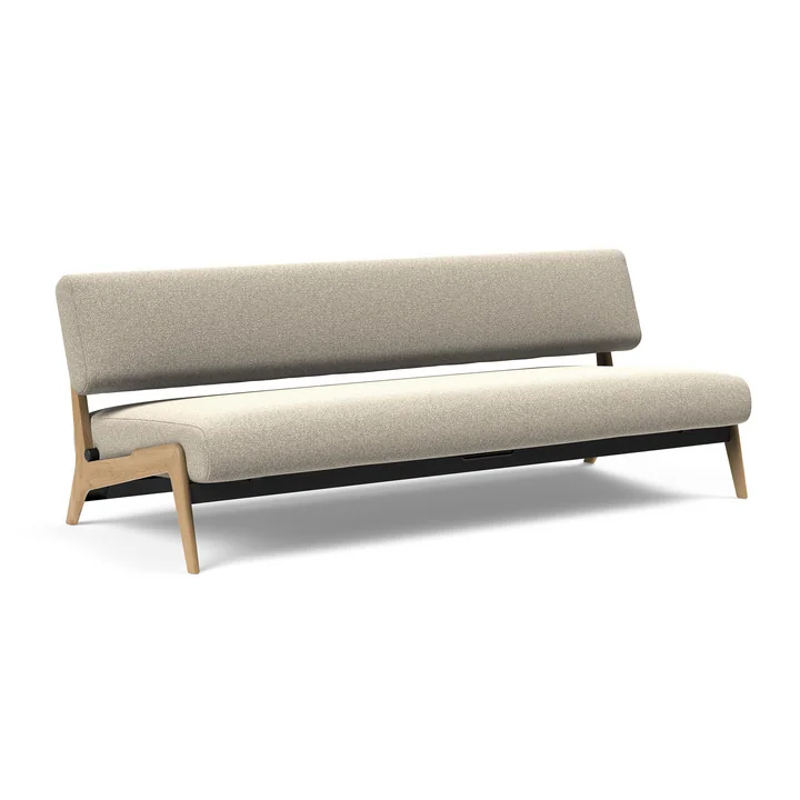 Innovation Living - Nolis Day bed, 213 x 92 cm, beige (539 Bouclé )