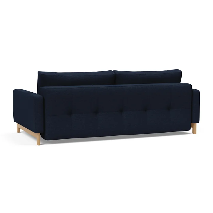 Innovation Living - Pyxis D.E.L Sofa bed, dark blue (fabric 528 Mixed Dance)