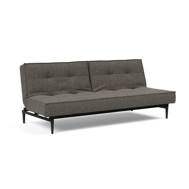 Innovation Living - Splitback Styletto sofa bed, dark gray (216 Flashtex )