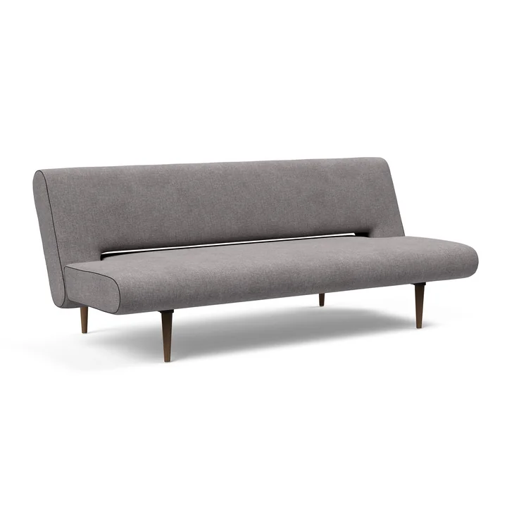 Innovation Living - Unfurl Sofa bed, 200 x 95 cm light gray (217 Flashtex )