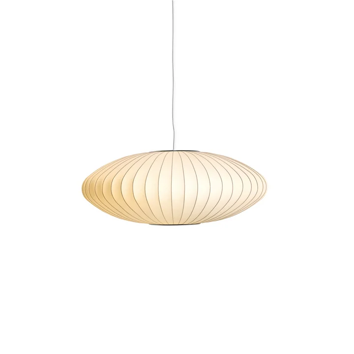 Nelson Saucer Bubble pendant light S, Ø 4 4. 5 x H 18 cm, off white by HAY