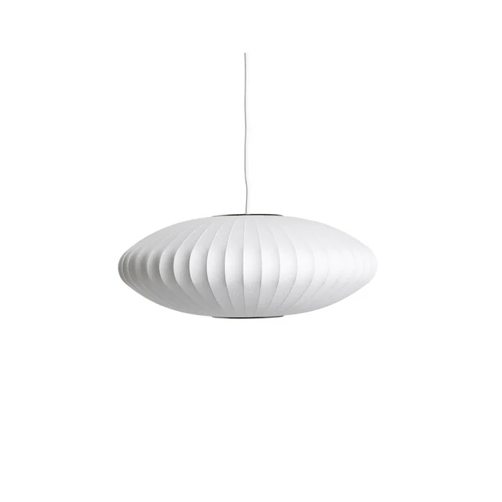 Nelson Saucer Bubble pendant light S, Ø 4 4. 5 x H 18 cm, off white by HAY