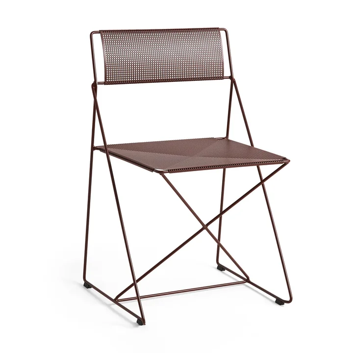 X-Line chair, Outdoor, iron red, AE919-E679 from HAY