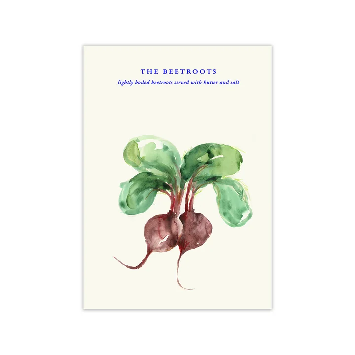 Paper Collective - The Beetroots Poster, 50 x 70 cm