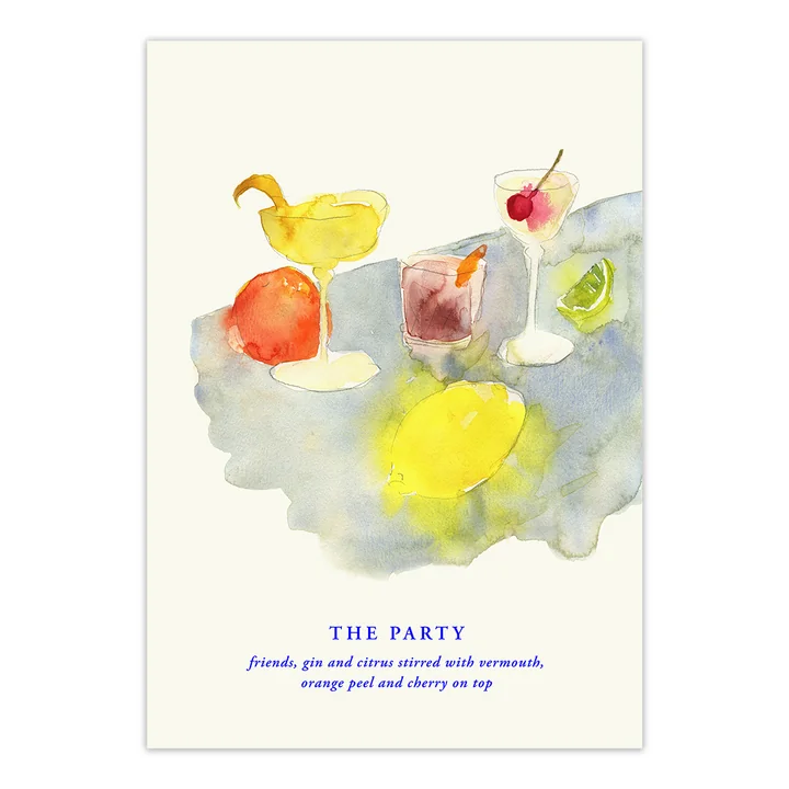 Paper Collective - The Party Poster, 70 x 100 cm
