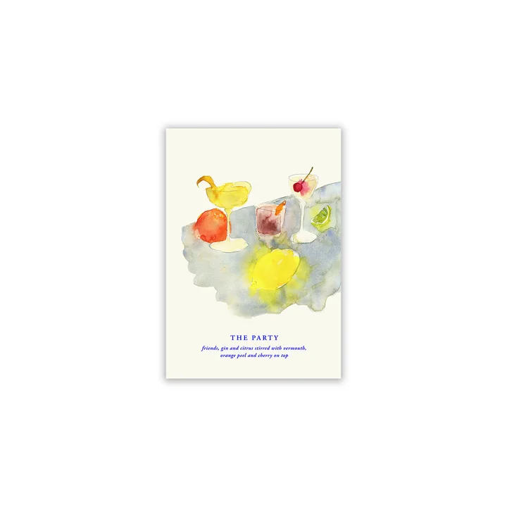 Paper Collective - The Party Poster, A4