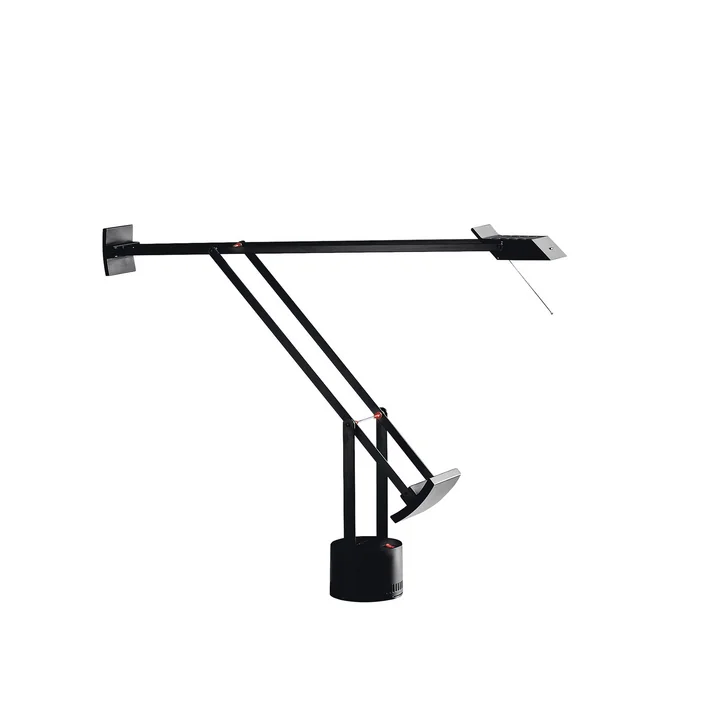 Tizio 35 desk lamp, black by Artemide