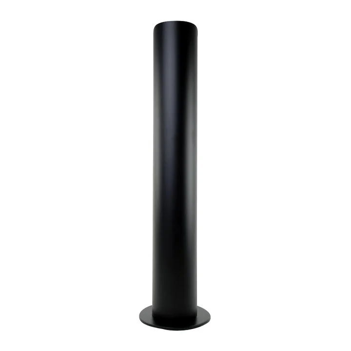Tizio pedestal, standing column for desk lamp 50, black by Artemide
