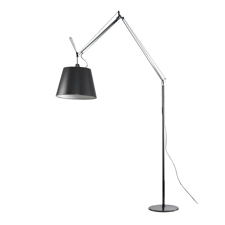 Artemide - Tolomeo Mega floor lamp with dimmer, Ø 32 cm, black