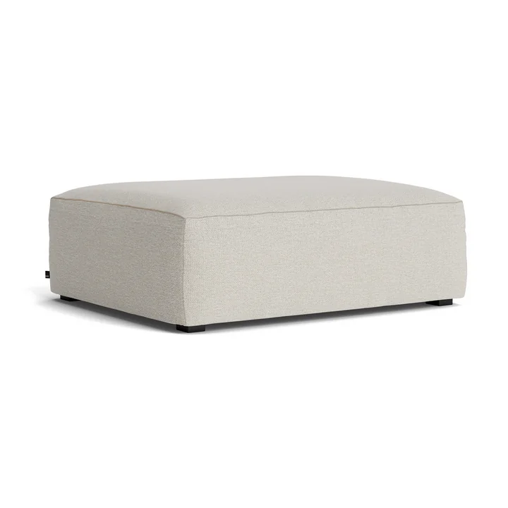 HAY - Mags Soft Ottoman S02 (S), light gray (Story 102) / seams: beige