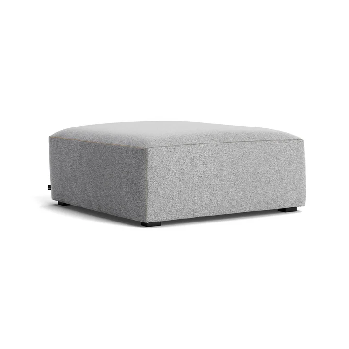 HAY - Mags Soft Ottoman S01 (XS), light gray ( Hallingdal 130) / seams: beige