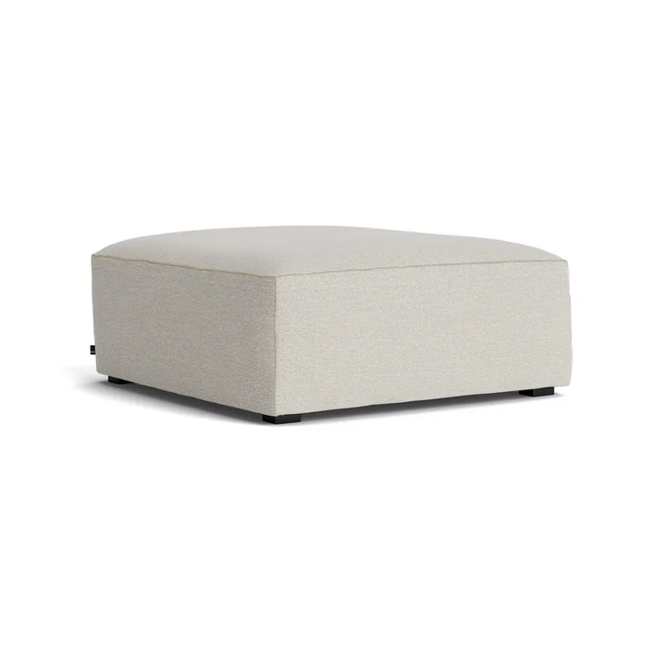 HAY - Mags Soft Ottoman S01 (XS), light gray (Story 102) / seams: beige