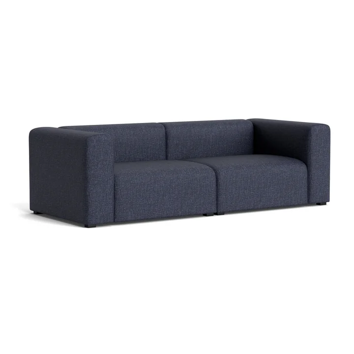 HAY - Mags Sofa 2.5-seater, combination 1, dark gray ( Overlap 03)