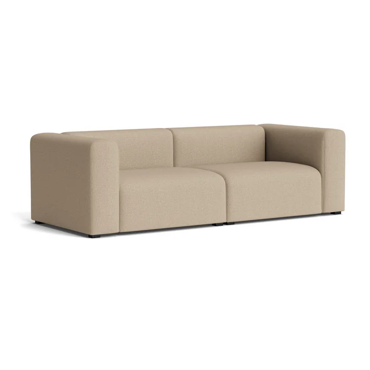 HAY - Mags Sofa 2.5-seater, combination 1, warm gray (Maglia)