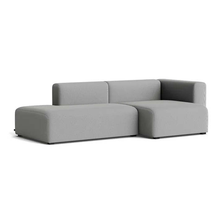 HAY - Mags Sofa 2.5 seater, combination 3, armrest right / gray ( Steelcut Trio 133)