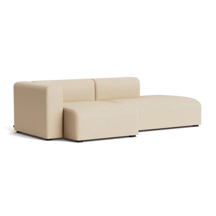 HAY - Mags Sofa 2.5 seater, combination 3, armrest left / beige ( Hallingdal 220)