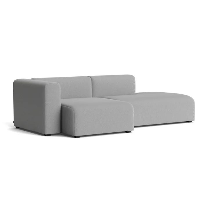 HAY - Mags Sofa 2.5 seater, combination 3, armrest left / gray ( Steelcut Trio 133)