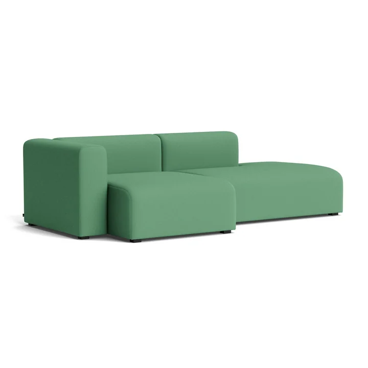 HAY - Mags Sofa 2.5 seater, combination 3, armrest left / green ( Steelcut 3 932)