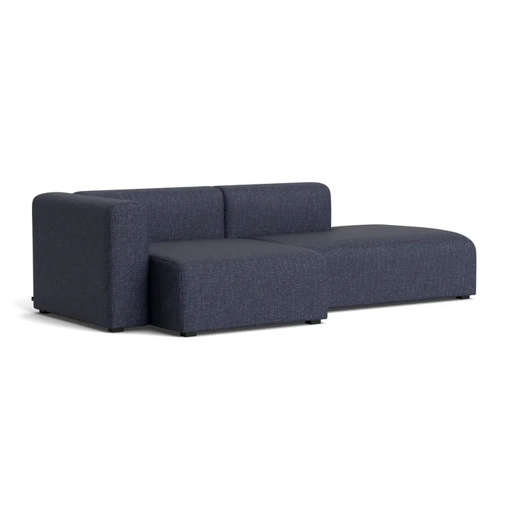 HAY - Mags Sofa 2.5 seater, combination 3, armrest left / dark gray ( Overlap 03)