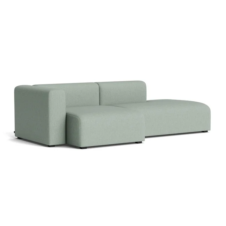 HAY - Mags Sofa 2.5 seater, combination 3, armrest left / light green ( Metaphor 023)
