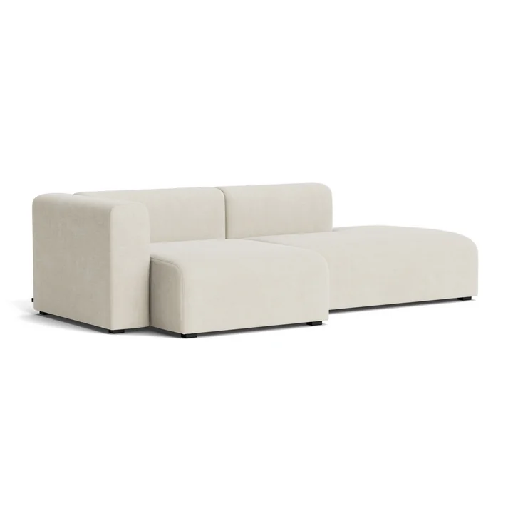 HAY - Mags Sofa 2.5 seater, combination 3, armrest left / cream ( Linara 440)