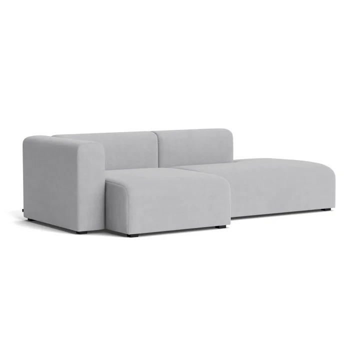 HAY - Mags Sofa 2.5 seater, combination 3, armrest left / light gray ( Linara 443)