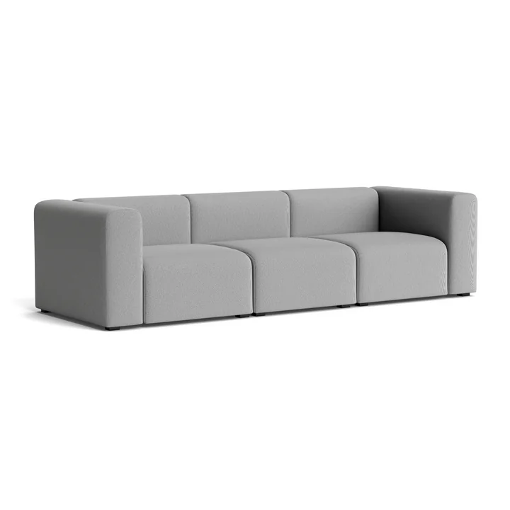 HAY - Mags Sofa 3-seater, combination 1, gray ( Steelcut Trio 133)