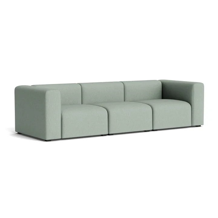 HAY - Mags Sofa 3-seater, combination 1, light green (Metaphor 023)