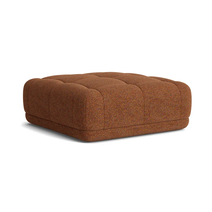 HAY - Quilton Ottoman, red-brown ( Loft 500)