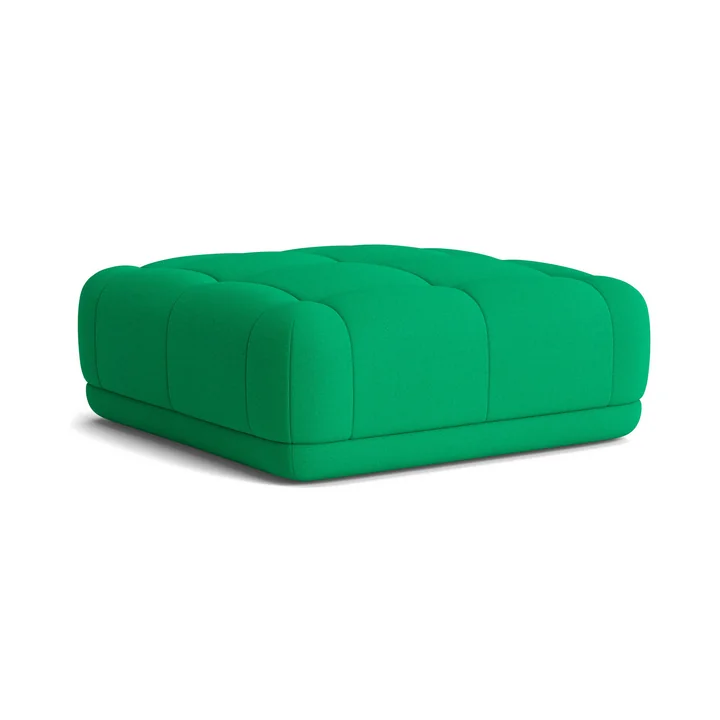 HAY - Quilton Ottoman, green ( Vidar 932)
