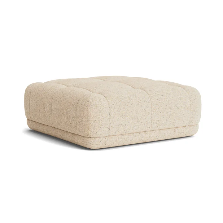 HAY - Quilton Ottoman, beige (Bolgheri LGG60)