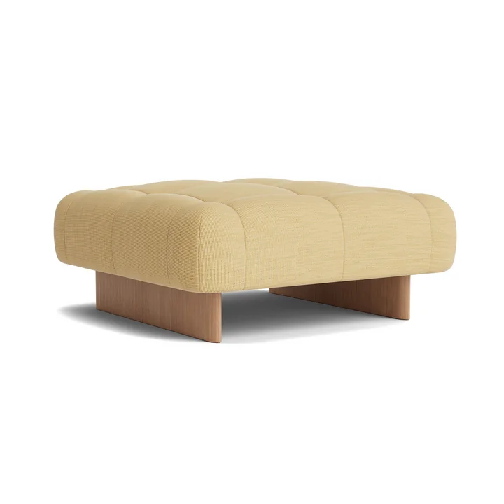HAY - Quilton Lift Ottoman, oak / yellow (Yuma 833)