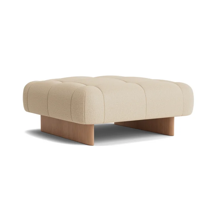 HAY - Quilton Lift Ottoman, oak / beige (Hallingdal 220)