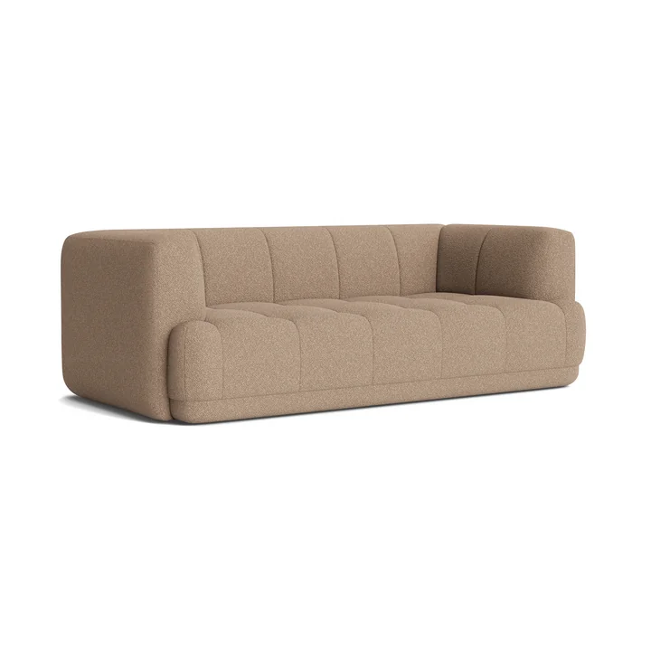 HAY - Quilton 2-seater sofa, brown (Volume 30)