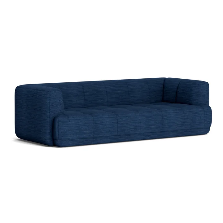 HAY - Quilton 3-seater sofa, blue (Raas 782)