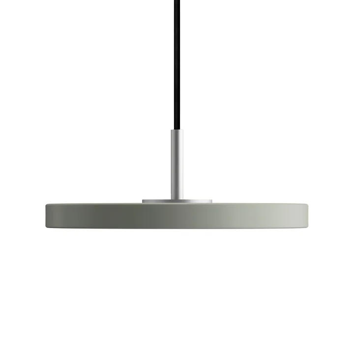 Umage - Asteria Micro LED pendant light V2, steel / olive green