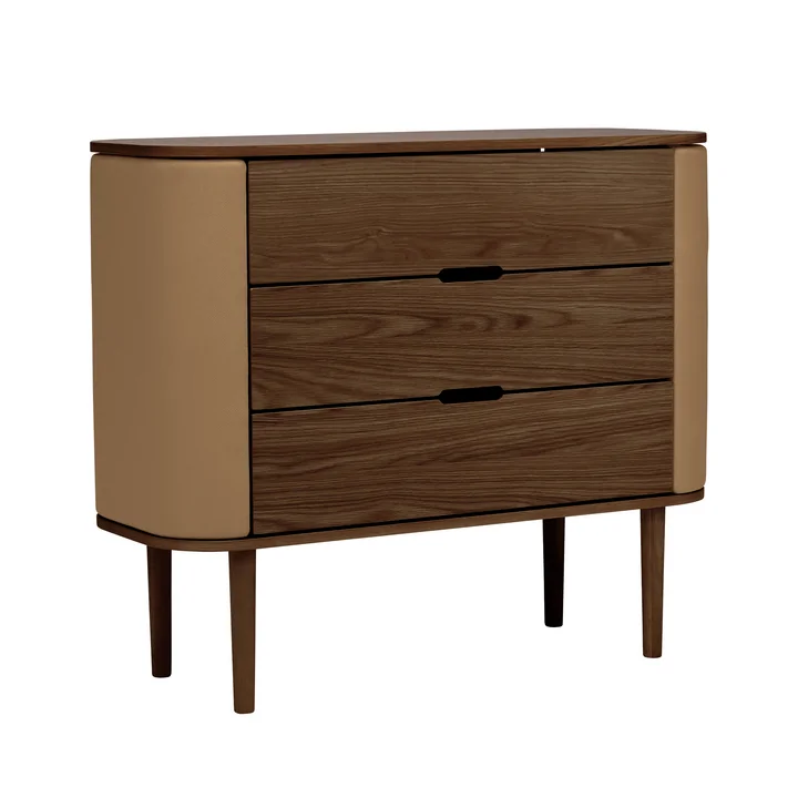 Umage - Treasures Chest of drawers, dark oak / sugar brown